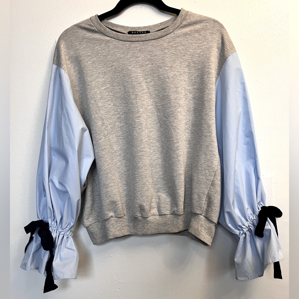DECKER long Sleeve balloonSweater